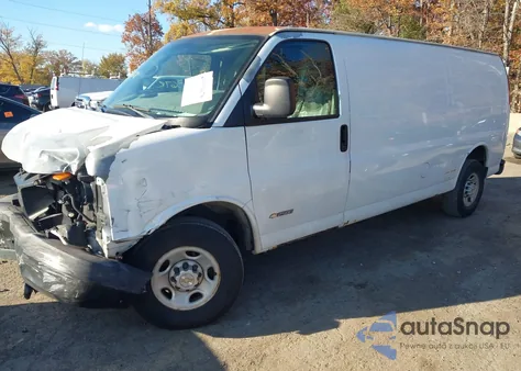 2004 Chevrolet Express from USA, damaged, VIN 1GCGG29V041244333